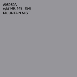 #95959A - Mountain Mist Color Image